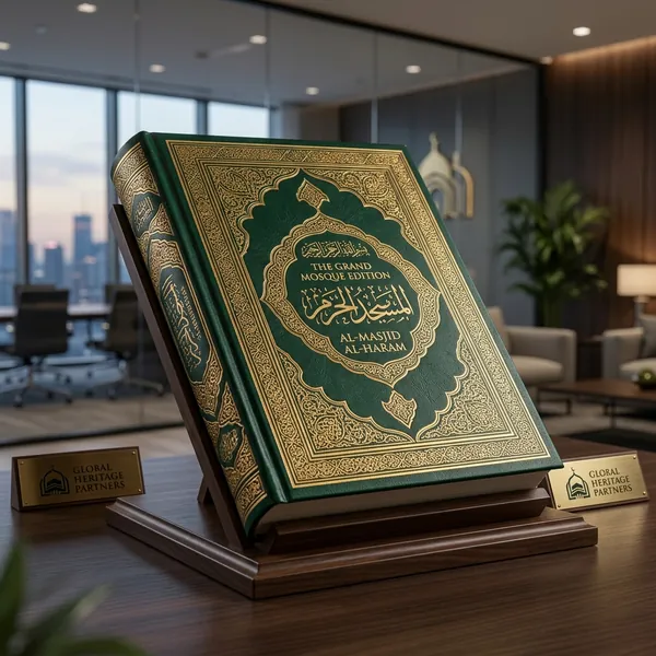 Cami Boy Kur'an-ı Kerim Lüks Ciltli Dev Baskı